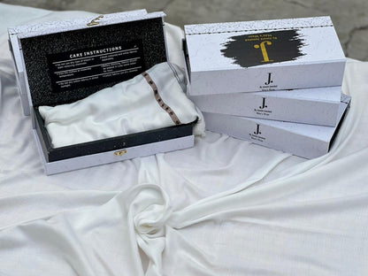 Junaid Jamshed Inspired Premium Wool Gents White Shawl